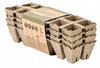 KPL. 4 BUC PORTIȚE ÎN GHIVECI DIN TURBA 27,5 x 9 x 5 CM *4496