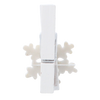 KPL. 8 OZDÓB BOŻONARODZENIOWYCH Z KLIPSEM MIX WZORÓW 3 x 3 CM opak=16kpl *8600