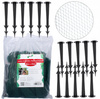 OCHRANNÁ SÍTĚ PROTI PTÁKŮM MONO+MONO 8 X 20 M + 16 HROMAD (15 g/m2) *6434