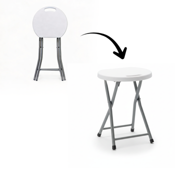 TABORET TURYSTYCZNY/CATERINGOWY SKŁADANY dia32 x 44 CM *9637