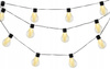 SOLAR GARDEN GARLAND LENGTH 2 + 1.8 M STRIPES 10 LED WARM WHITE