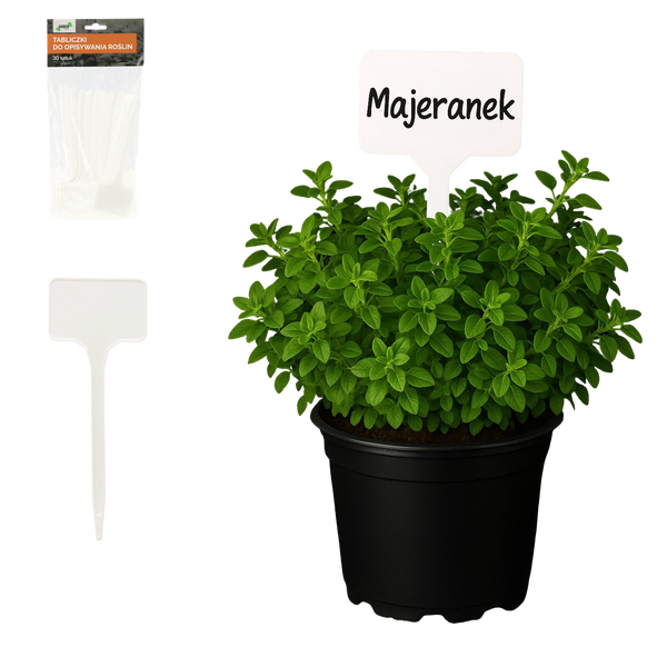 Set de 30 etichete plastice pentru identificarea plantelor ambalaj=12buc *9683