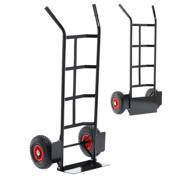 WÓZEK MAGAZYNOWO TRANSPORTOWY / MŁYNARKA CZARNY, UDŹWIG: 200 KG *6889