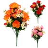 ARTIFICIAL BRANCH - ROSES AND ORCHIDS ASSORTED COLOURS