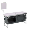 FOLDING CAMPING CABINET 120 x 47 x 68 CM