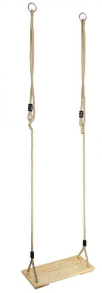 HUŚTAWKA DLA DZIECI DREWNIANA 45 x 19,5 x 1,6 CM 