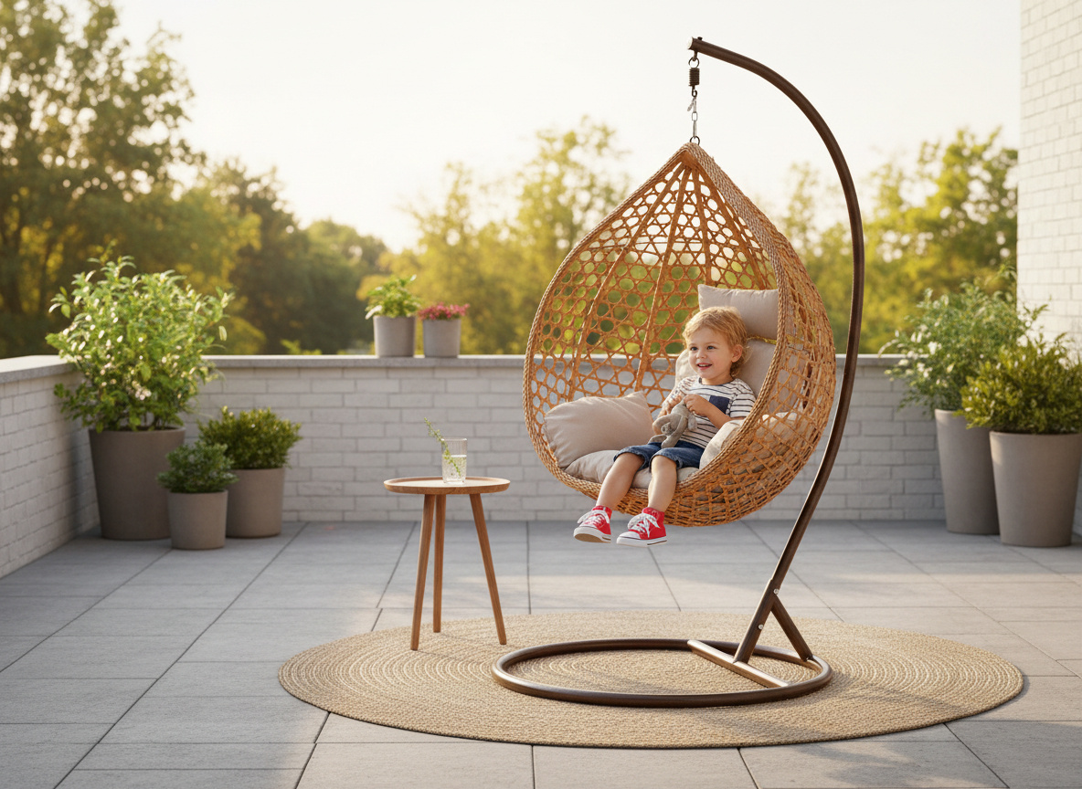 FOTEL WISZĄCY ROZM. S BRĄZOWY, PODUSZKA BEŻOWA, RAMA BRĄZOWA pol_pl_FOTEL-WISZACY-ROZM-S-BRAZOWY-PODUSZKA-BEZOWA-RAMA-BRAZOWA-0179-245_4