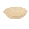 KPL. 50 VLOŽIEK DO FRYTKOVNICE BEZTUKOVEJ PAPÍROVÉ KULATÉ 16 X 4,5 CM *2541