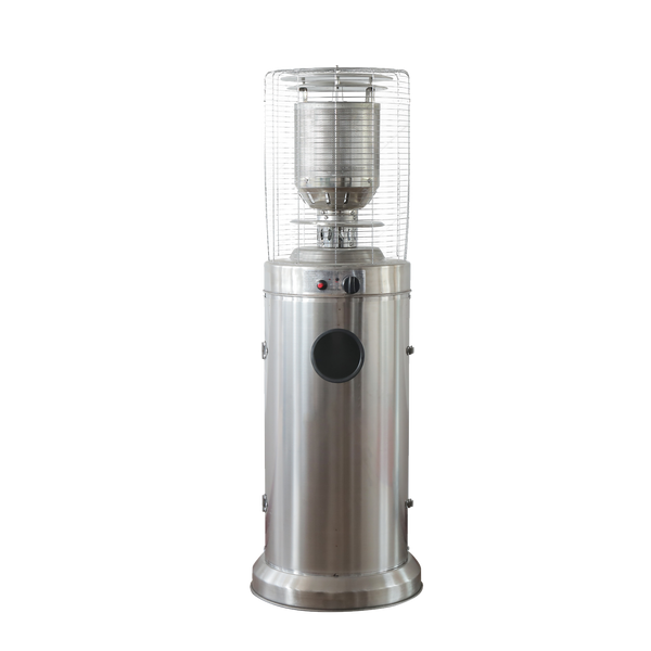 PARASOL GAZOWY OKRĄGŁY MAŁY ZE STALI NIERDZEWNEJ 136 CM*6370