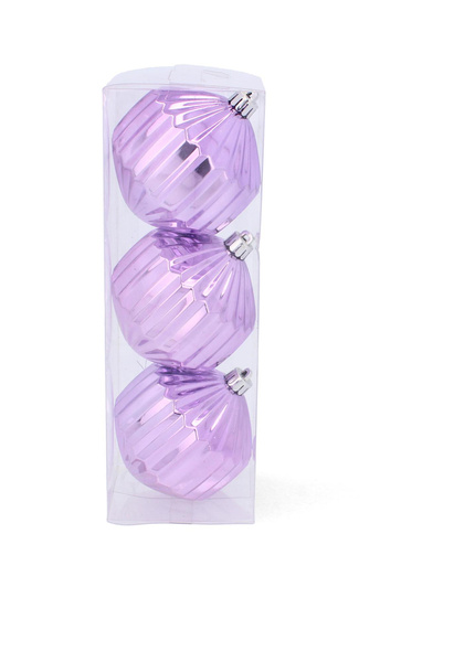 KLP. 3 BOMBEK 8 CM VIOLET/ALBASTRU *2046