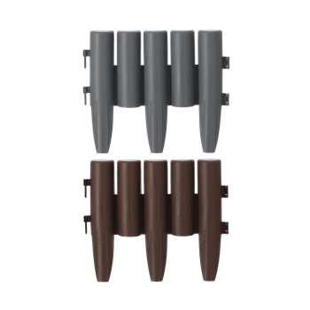 SET OF 8 GARDEN STAKES 23.5 x 28 CM