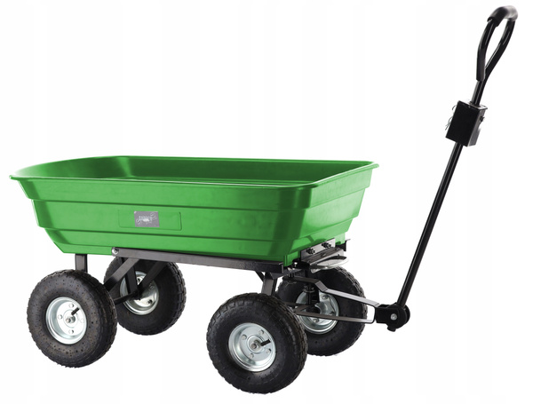 WÓZEK OGRODOWY DWUFUNKCYJNY ZIELONY *0061