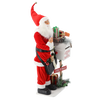 CHRISTMAS FIGURE SANTA CLAUS - LIGHTING - PLAYING MUSIC 100 CM