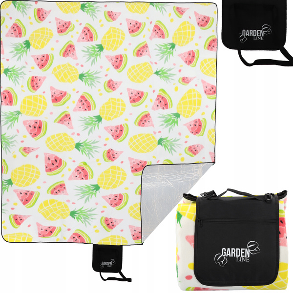 Pikniková deka 300x200 cm s izolací ovoce *5752
