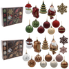 SET OF 20 CHRISTMAS TREE DECORATIONS MIX