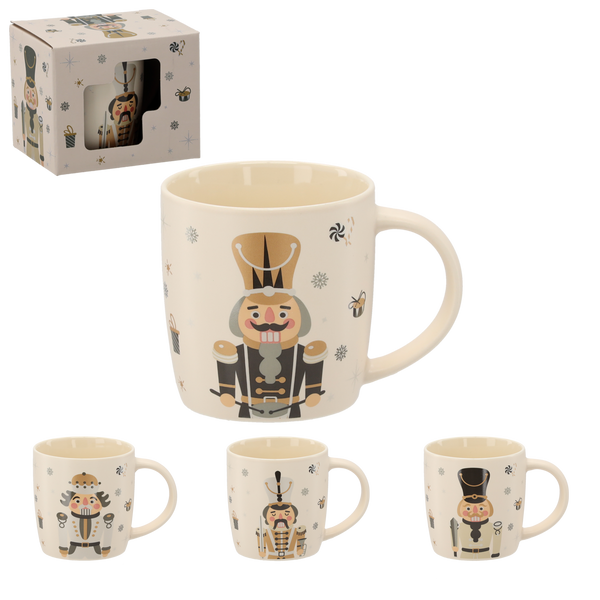 Porcelánový hrnček DEDKO NA ORIEŠKY 365 ML ZMES VZOROV *1858