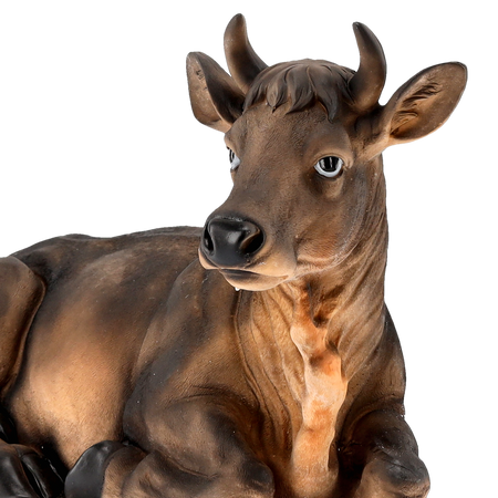 FIGURA KROWA 25 x 57 x 40 CM (106,68 CM) polyresin *2931