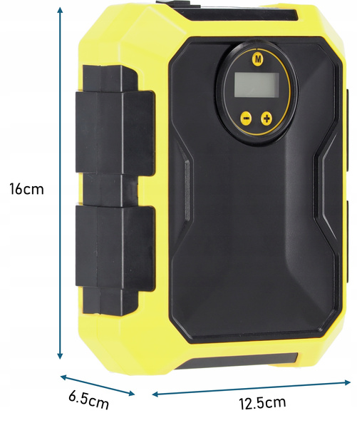 CORDED DIGITAL TIRE INFLATOR 12V, 100W WITH LED LIGHT