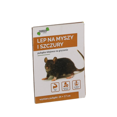 LEP NA MYŠE A POTKANY/LEPIDLOVÁ PAST 24 x 17 CM *6377