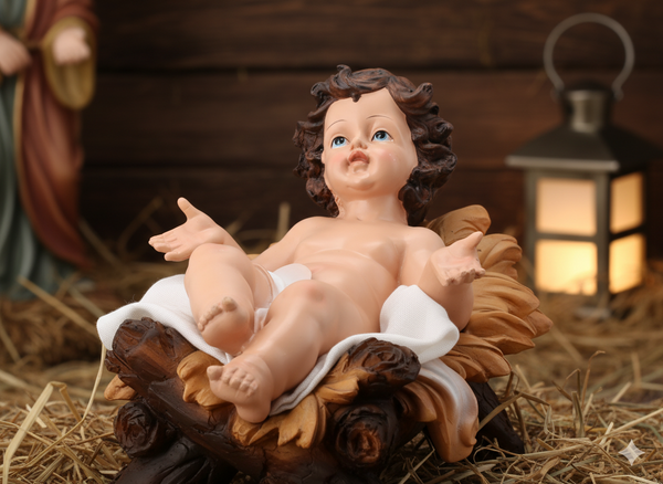 FIGÚRA DIEŤA JEŽIŠ 35 x 22 x 25 CM (91,44 CM) polyresin *2764