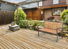 GARDEN BENCH 125 X 60 X 80 CM BROWN