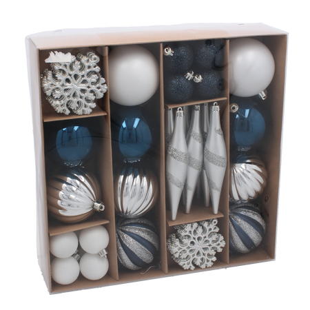 KPL. 50 BOMBE GRANATATE / ARGINTIE *3566