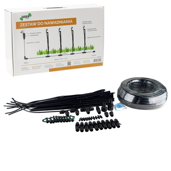 SET DE IRIGAȚIE PE PICURARE CU 10 BUC. SPRINKLERE MIJLOCE ROTATIVE 