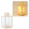 CHRISTMAS LANTERN 20,5 CM WITH 3D EFFECT