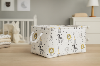 RECTANGULAR BASKET SAFARI SIZE M