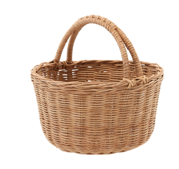 BASKET WITH HANDLE 24 X 13/22 CM