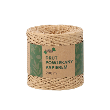 Drát potažený papírem 200 m *4489