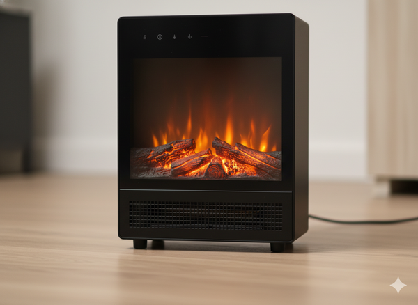 ELEKTRICKÝ KAMIN - IMITÁCIA PLAMEŇA - 29,2 x 15,8 x 38,7 CM - 2000W *2640