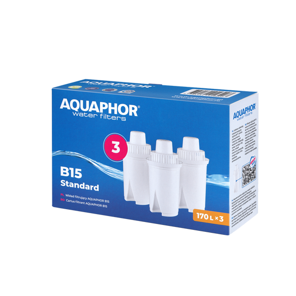 SADA 3 FILTRŮ AQUAPHOR B15 STANDARD *6207