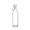 BOTTLE 0.95L SQUARE WITH MECHANICAL STOPPER