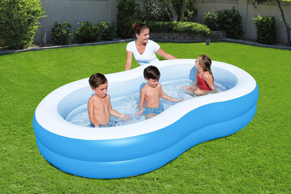 Bestway® 8'7" x 62" x 18"/2.62m x 1.57m x 46cm The Big Lagoon Family Pool