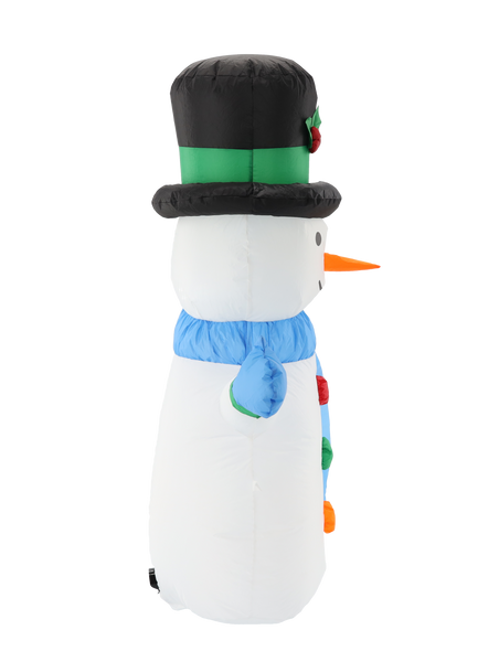 INFLATABLE SNOWMAN LED 120 CM