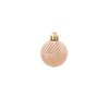 SET OF 32 BAUBLES 3-4 CM RED/GOLD/GREEN
