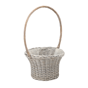 WICKER BASKET COVER 29 X 19 X 50 CM