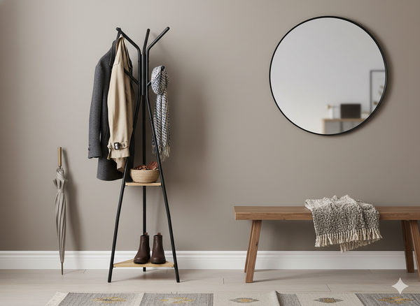 METAL COAT RACK, CLOTHES STAND