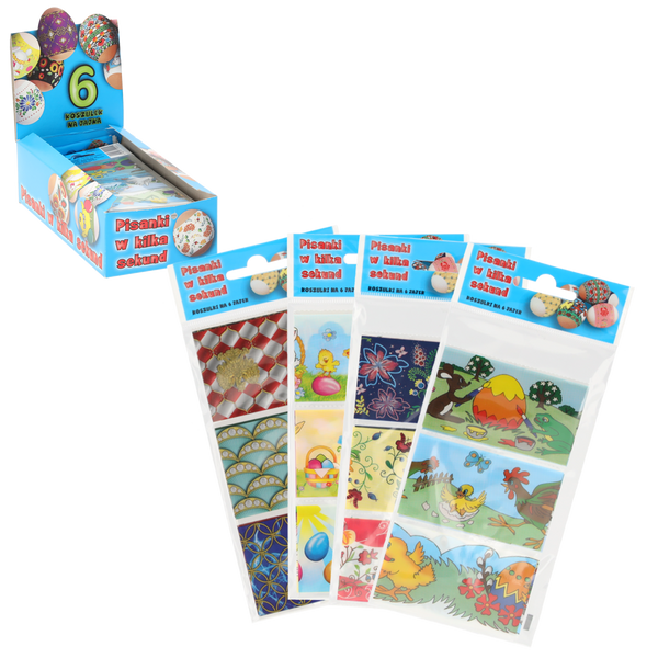 DECAL 1 PACK = 6 STICKERS