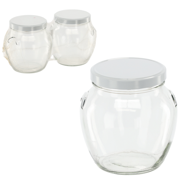 SŁOIK 1700 ML + ZAKRĘTKA FI 110 AMFORA ZGRZ=2 SZT PAL=140 SZT*3461