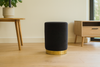 ROUND POUF 28 X 42 CM BLACK