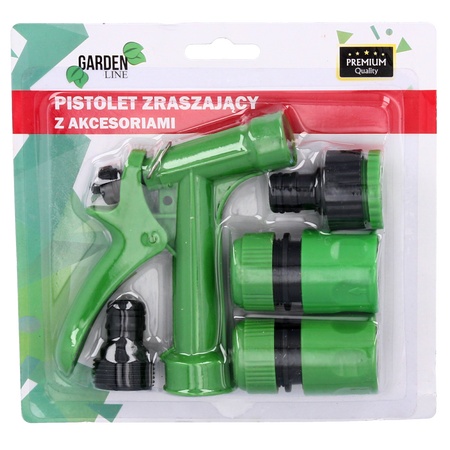 PUȘCĂ DE STROPIT CU ACCESORII ambalaj=16 buc *4585