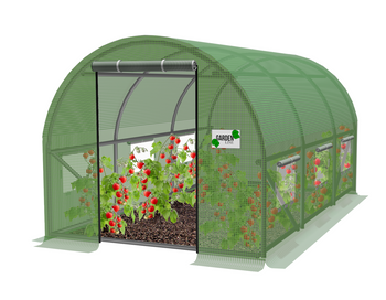 TUNEL FOLIOWY OGRODOWY 3 SEGMENTOWY ZIELONY 3 x 2 x 2 M VER 1