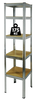 5-LEVEL SHELF 180 X 40 X 40 CM SHELF LOAD CAPACITY: 175 KG