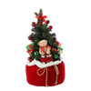 CHRISTMAS FIGURE - ARTIFICIAL CHRISTMAS TREE IN SANTA'S SACK - LED + MELODY