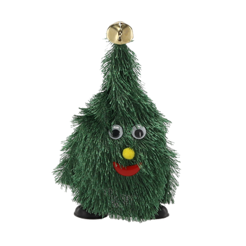 WALKING CHRISTMAS TREE WITH MUSIC 20,5 CM