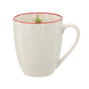 KUBEK PORCELANOWY 400 ML MIX ŚWIĄTECZNYCH WZORÓW *1841