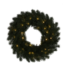WREATH LED 40 CM GREEN 40 L