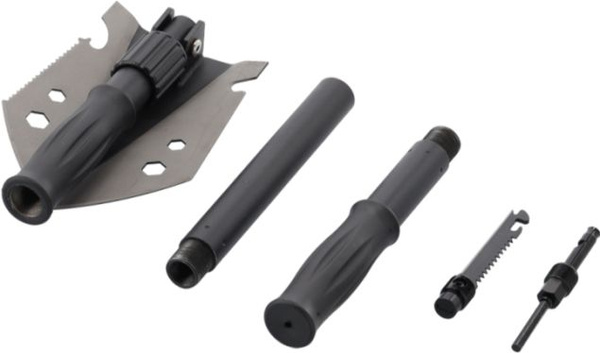 SLOŽENÁ MULTIFUNKČNÍ LOPATKA 20,5 / 70 CM 9 V 1 